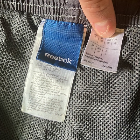 Gray Women’s Reebok Athletic Shorts, Size S - Picture 3 of 6